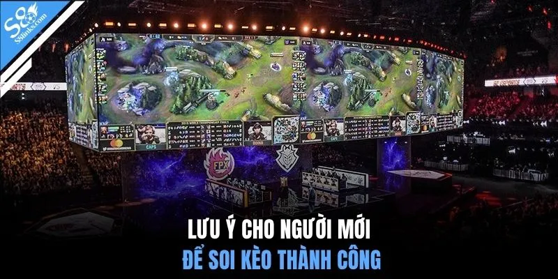 Lưu ý cho người mới để soi kèo thành công